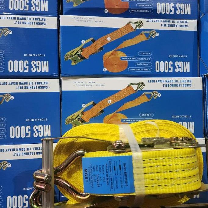 Sale Mgs Ratchet Tie Down Caps 5 Ton X 12 Meter