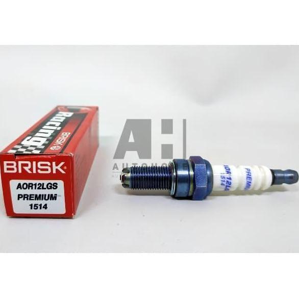 Busi Kawasaki KLX 250 KLX250 - BRISK Premium LGS - AOR12LGS
