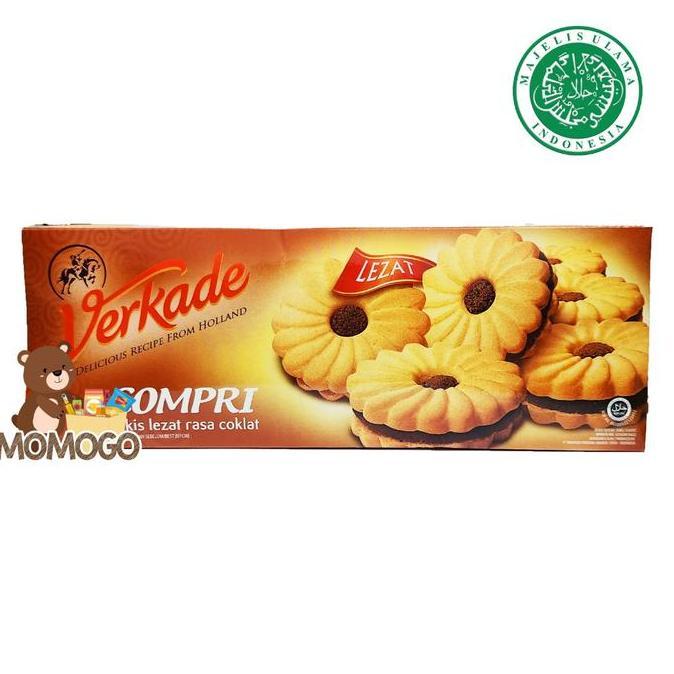 TERBARU VERKADE COMPRI CHOCOLATE/KUKIS LEZAT RASA COKLAT 160GR