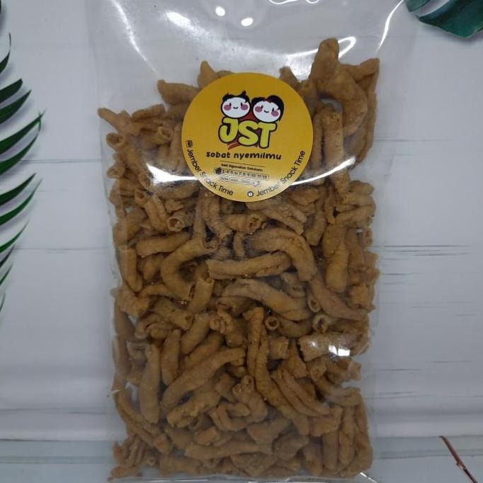 Kripik Usus Ayam Kripsus Crepsus Usus Crispy Snack Kiloan JST