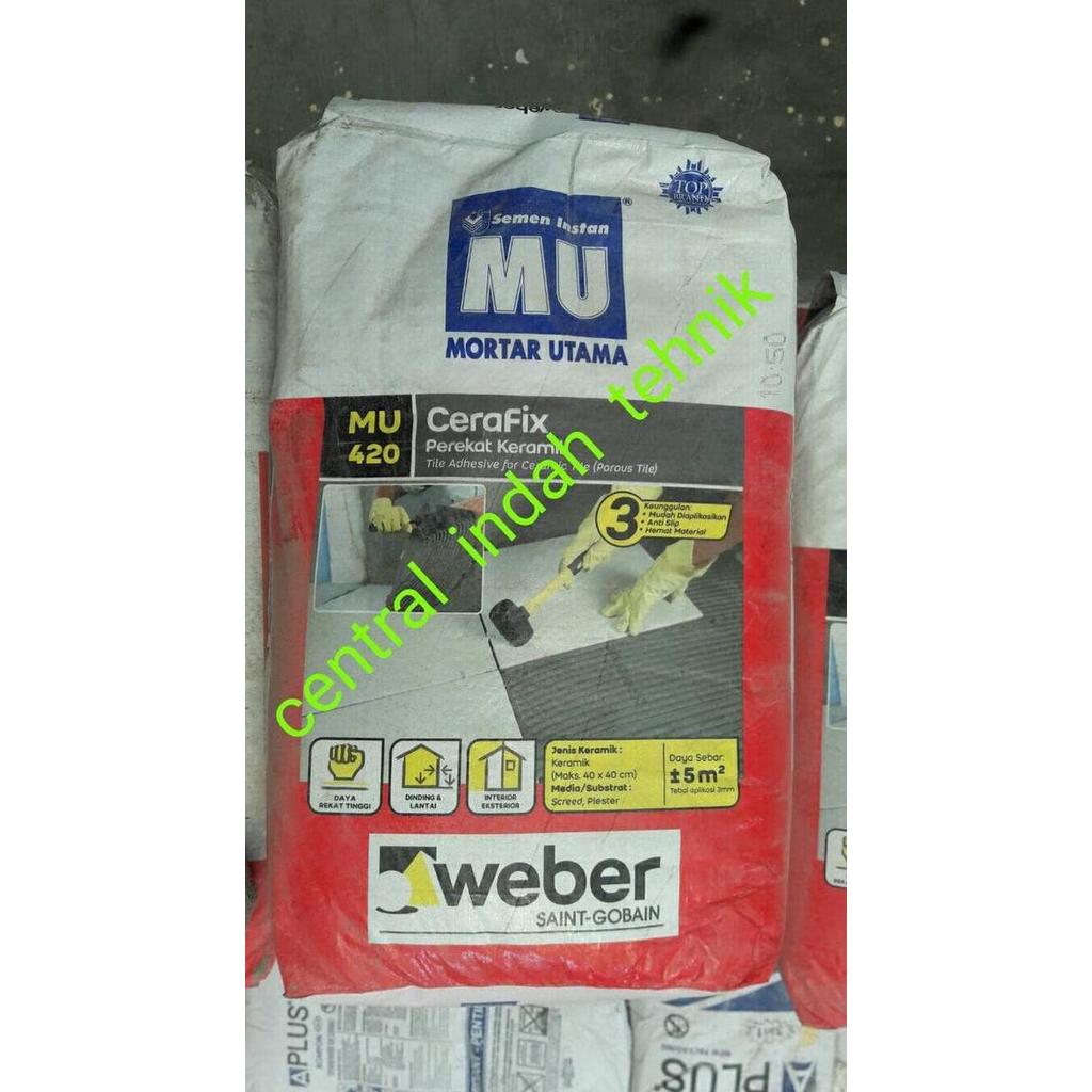 MU 420 25KG MORTAR UTAMA SEMEN PEREKAT KERAMIK