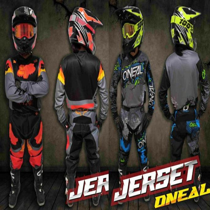 PCJS1 jersey jumbo big size gemuk xxl xxxl 36 38 celana crosser enduro trabas  goggle sepatu cross S