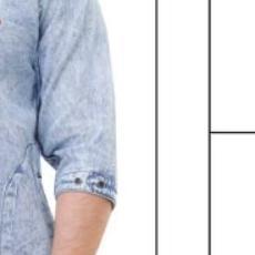 Baju Koko Kurta Jeans Pria/Kurta Pakistan Pria Dewasa Bahan Denim Size M,L,Xl Original Progresman/Ke