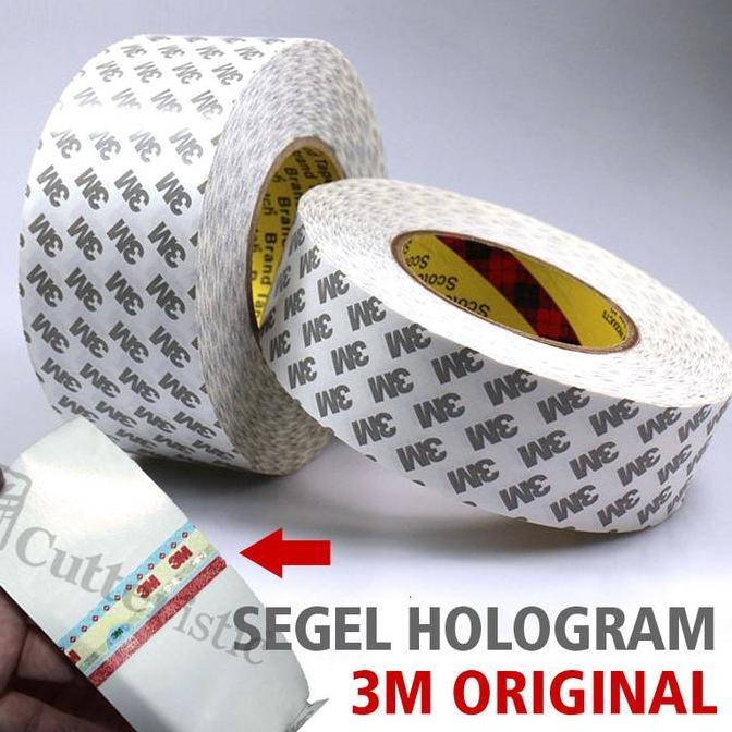 Bigbox- 3M Double Tape 25Mm 50Mm X 50 M, 9080A Tisu Tissue Tissu