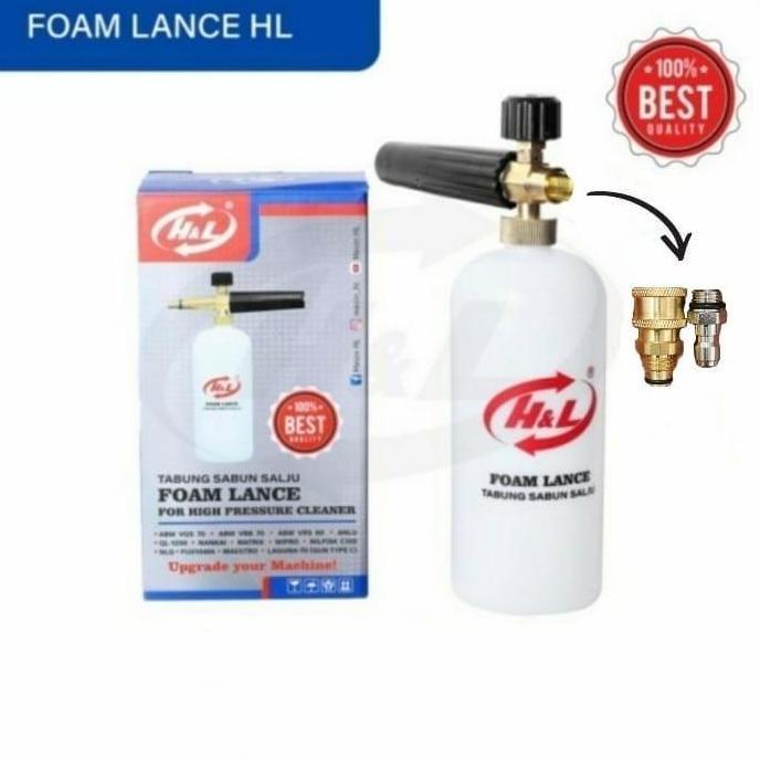 Foam Lance untuk Jet Cleaner Orion Superjet 100s 100 s Snow Wash Sabun (Sudah Termasuk Connector Cou