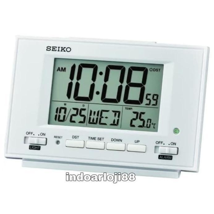 JAM BEKER DIGITAL QHL075W SEIKO ALARM CLOCKS ORIGINAL