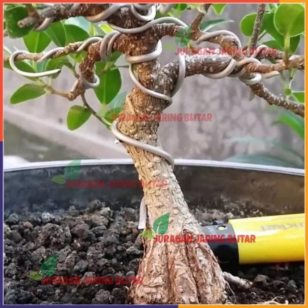 Bisa Cod Paketan Kawat Bonsai Terlengkap Dan Termurah 40 Meter (1Mm 20M,2Mm 10M,3Mm 5M,4Mm 3M,5Mm 2M