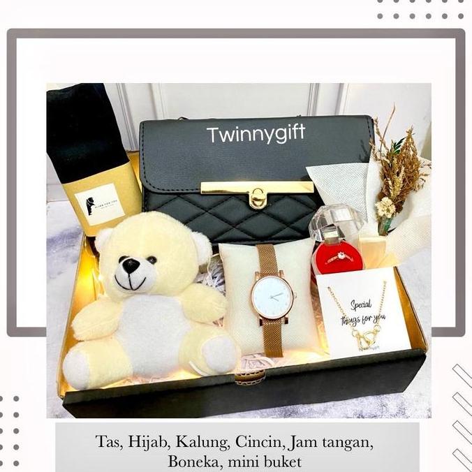 Kasora- Hampers Tas Wanita Hadiah Kado Ultah Cewek Valentine Wisuda