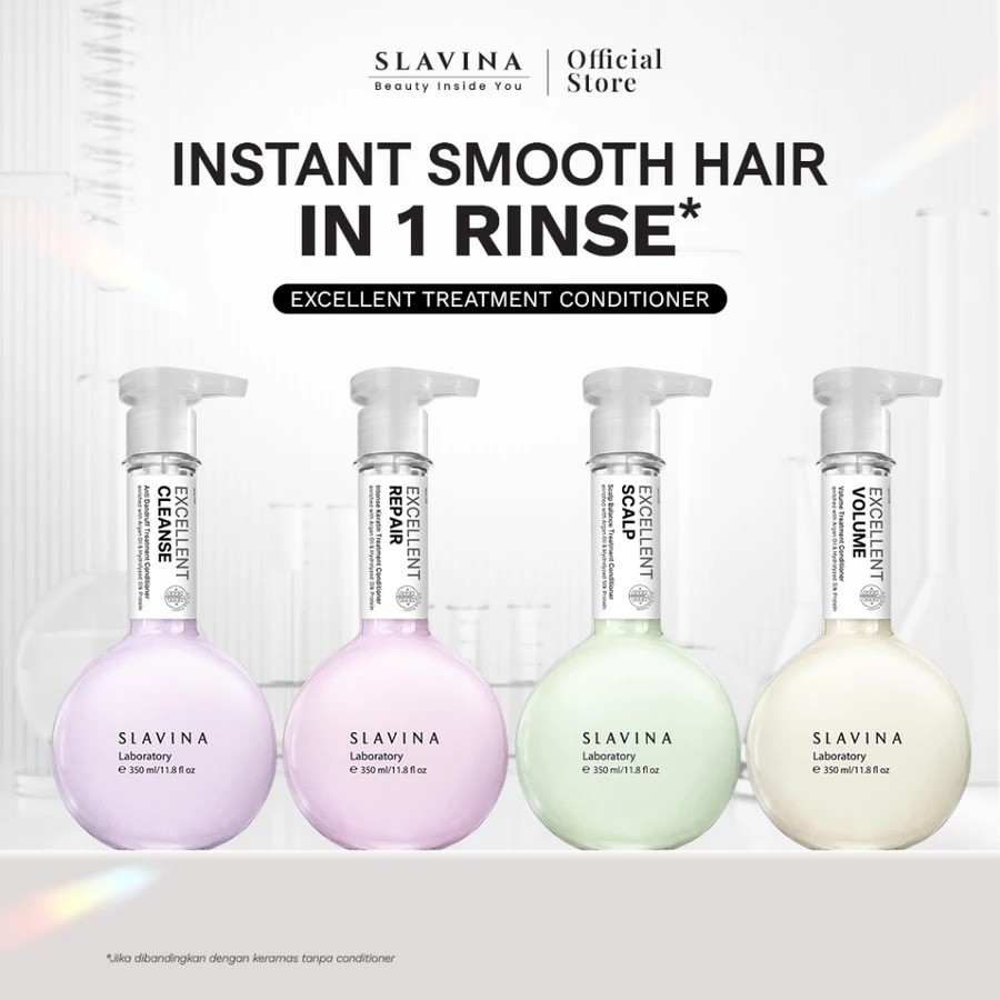 SisterBeauty - Slavina Excellent Treatment Conditioner 350ml by Nagita Slavina