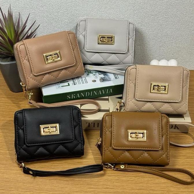 Kasora- Dompet Wanita Sabrina Dompet Kartu Dan Uang Wanita, Dompet Wanita Elegan Mini