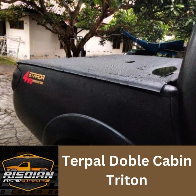 Cover bak Terpal Penutup Bak Triton Double Cabin Mitsubishi Triton
