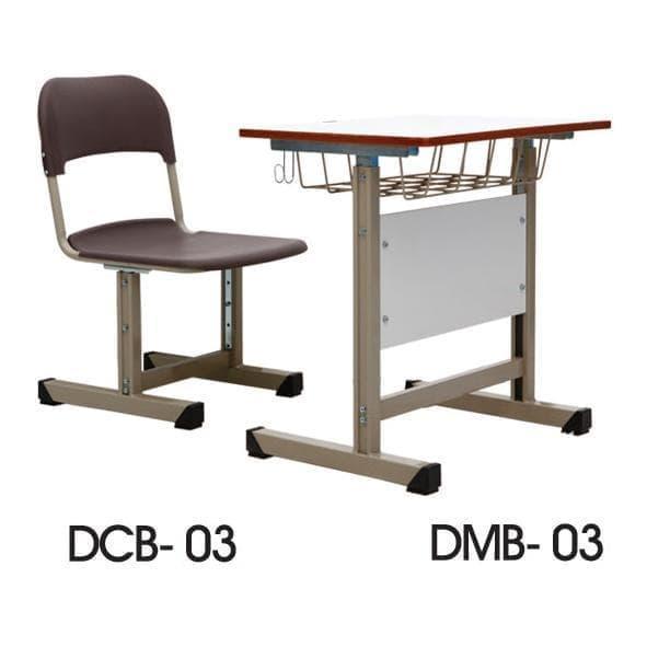 Indachi Meja Tamu Kantor Belajar Kampus Besi DMB-03 Utility Series