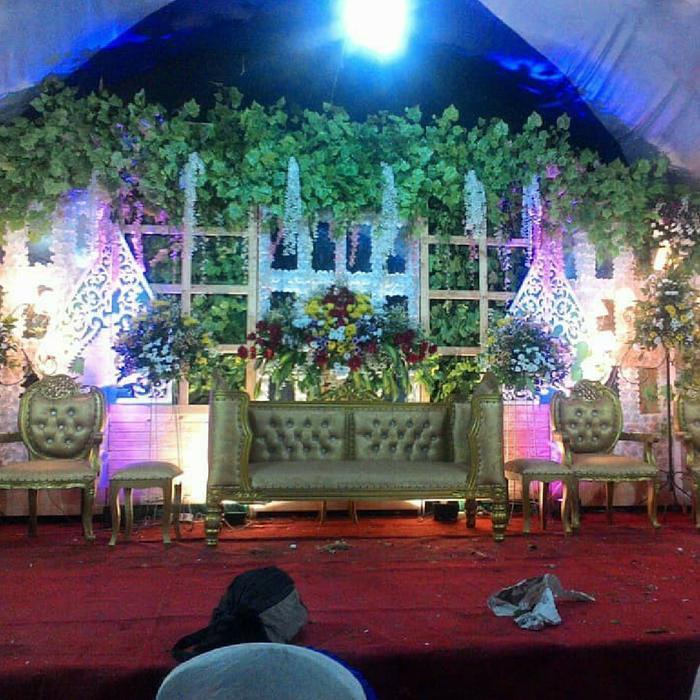 Gunungan Ukir Jawa Kayu MENTAH Wayang Dekor Pelaminan Jujur Barokah