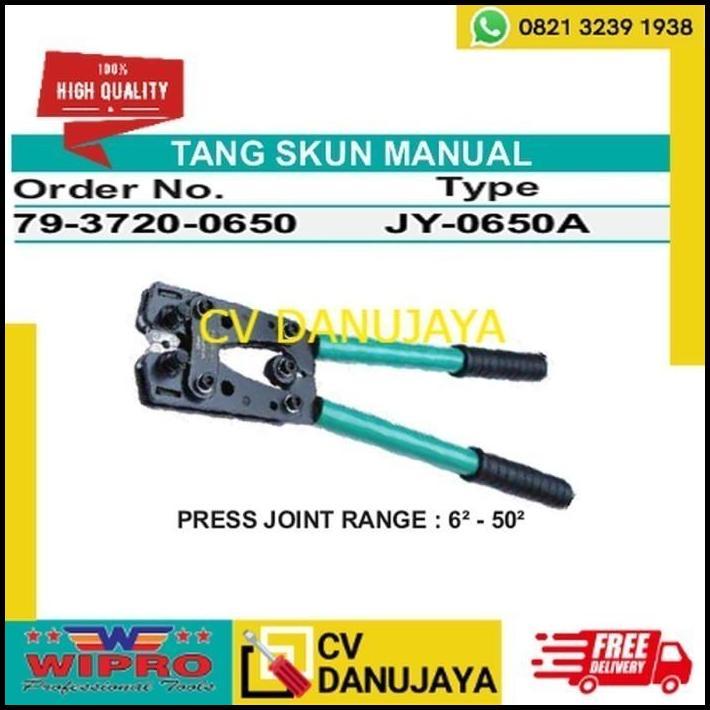 TERLARIS TANG SKUN SCUN CRIMPING MANUAL JY 0650A WIPRO 