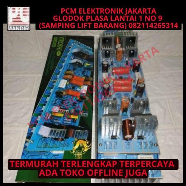 DISKON KIT MODUL MODULE POWER AMPLIFIER YIROSHI MK9 MK-9 DRIVER +HEATSINK 