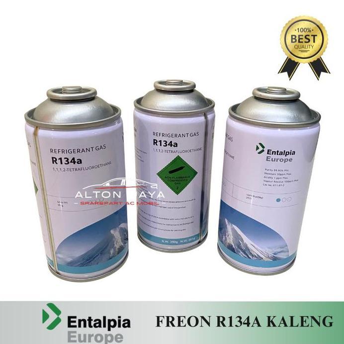 Freon Kaleng R134 Entalpia Europe Freon R134A Asli Berkualitas Promo