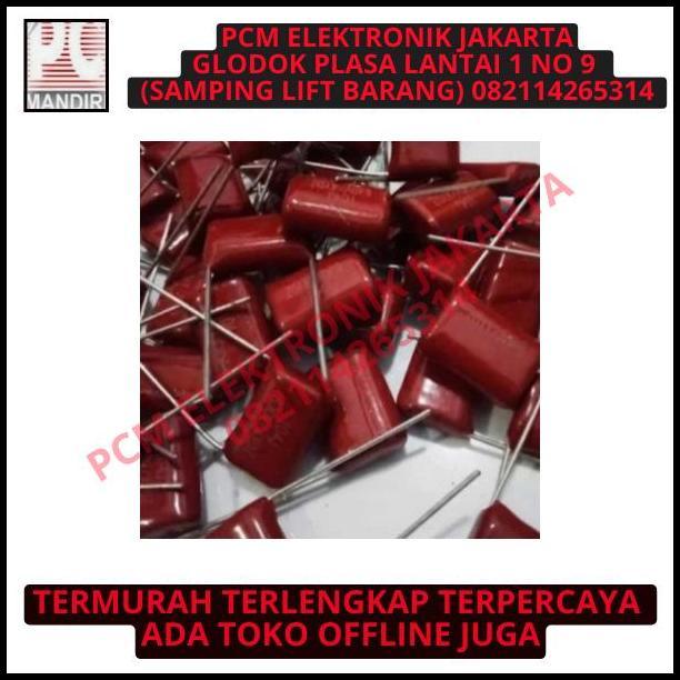 DISKON KAPASITOR CAPACITOR MILAR 155 1.5UF 1.5 UF 630V 630VOLT 630 VOLT 