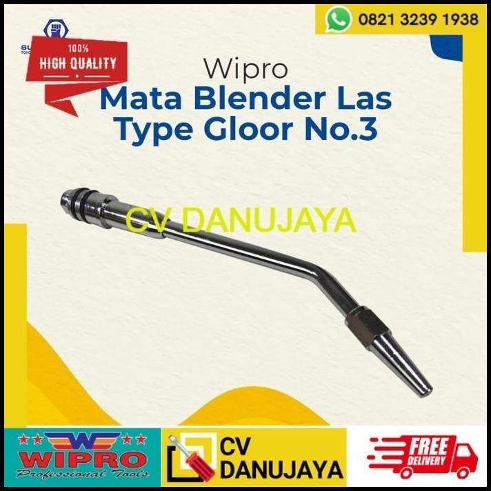 TERBARU WIPRO MATA BLENDER LAS POTONG NO 3 TYPE GLOOR 