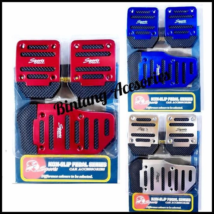 TERLARIS COVER PEDAL GAS MOBIL INNOVA 2016 MANUAL UNIVERSAL PELAPIS PEDAL GAS 