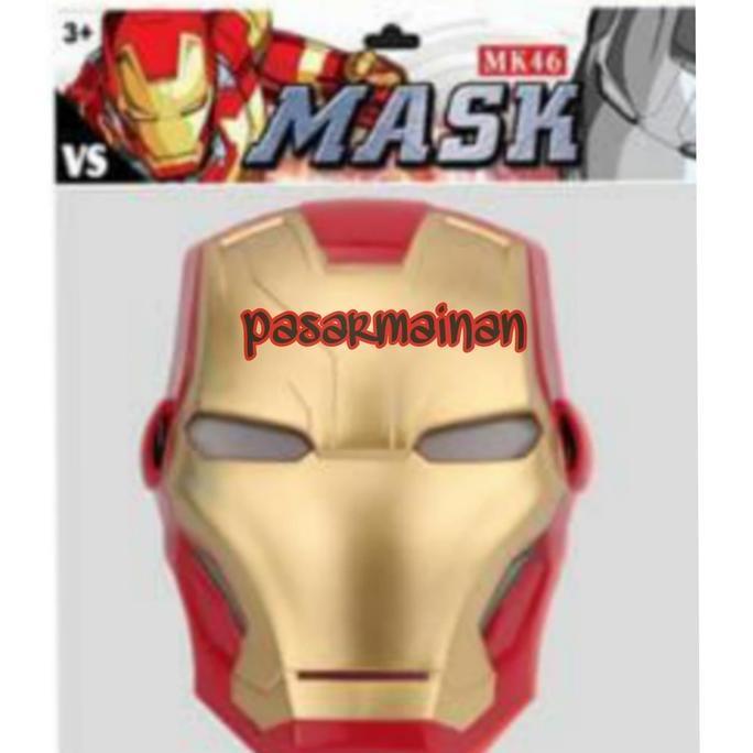 Mainan anak Topeng Iron Man Mark46 Led