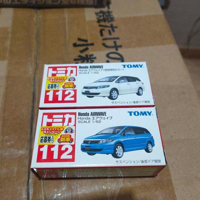 Tomica 112 special color white honda airwave