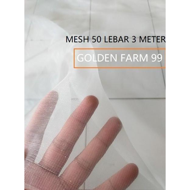 Jual insect net mesh 50 lebar 3 meter harga terjangkau