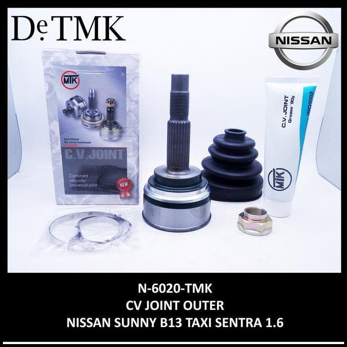 DISKON CV JOINT LUAR AS RODA NISSAN SUNNY SENTRA GENESIS 1600CC TMK 