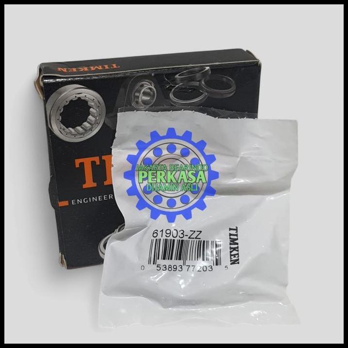 DISKON BEARING 61903 ZZ / 6903ZZ / 6903 2Z C3 TUTUP BESI ASLI TIMKEN 