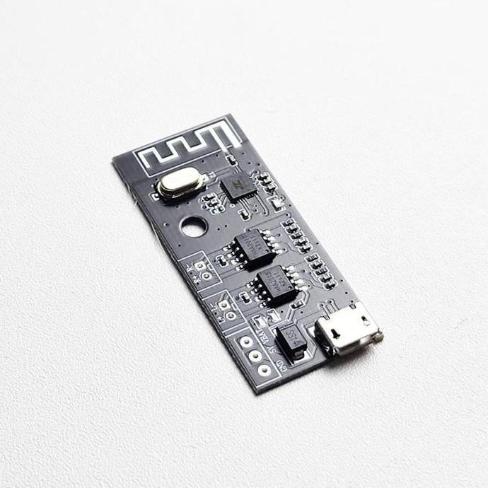 Promo Modul Bluetooth 4.2 Mp3 Audio Receiver Micro Usb 3.7 - 5V Amplifier 2X3W