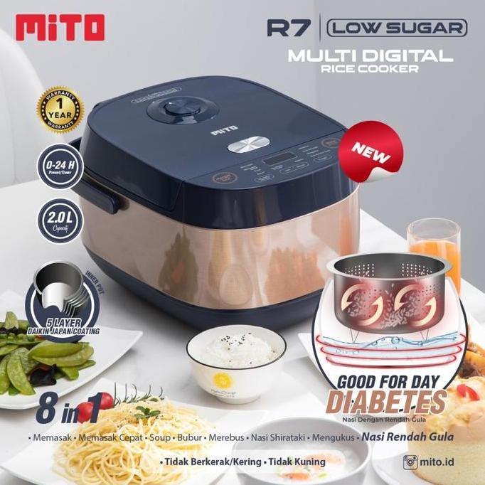Sale Mito Rice Cooker Digital R7 Low Sugar