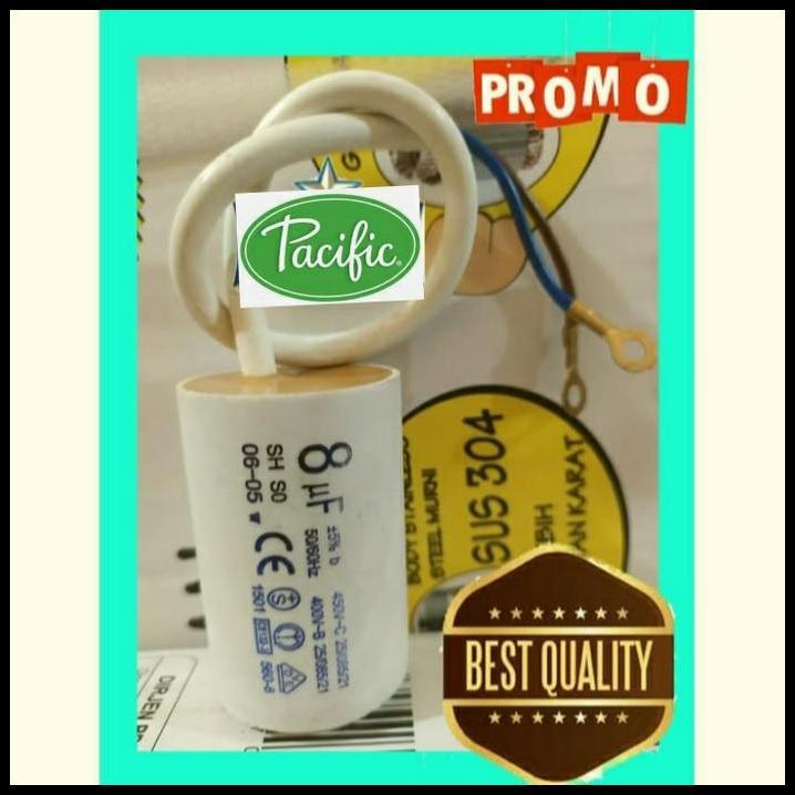 TERLARIS KAPASITOR POMPA AIR BOOSTER WASSER PB 218 EA PENDORONG 