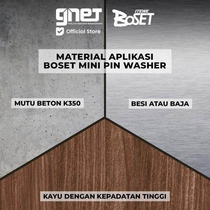 Sale Boset Mini Pin Washer| Paku Tembak Beton