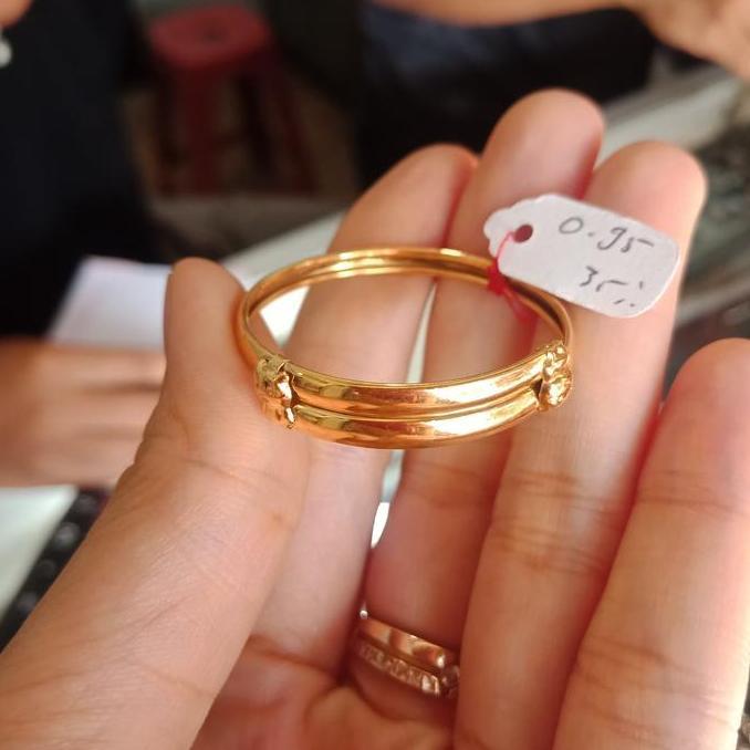 Gelang Anak Bayi Emas Asli Gelang Bangle Anak Gelang Anak Emas Asli