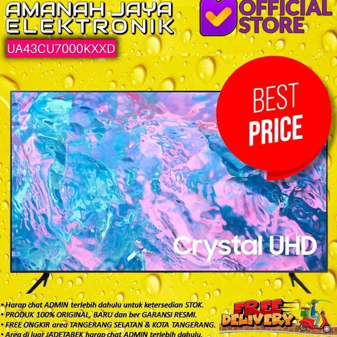 Sale Samsung Ua43Cu7000Kxxd Smart Tv 4K 43 Inch | Samsung 43Cu7000 Cu7000