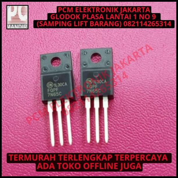 TERBARU PQPF7N65C 7N65 7N65C TRANSISTOR MOSFET ON MOTOROLA ASLI ORIGINAL 