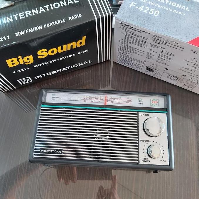 Murah Radio Fm/Am 5 Bands Jadul Listrik Dan Baterai