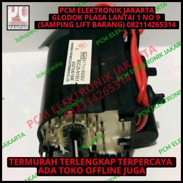 TERLARIS PLAYBACK FLYBACK PLAY FLY BACK 6174V6006V BSC25N1651 BSC 25 N 1651 ORI 