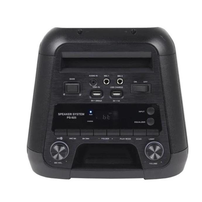 Promo Sharp Speaker Ps 925 Party Audio Ps925 Portable Ps-925 Karaoke Free Mic