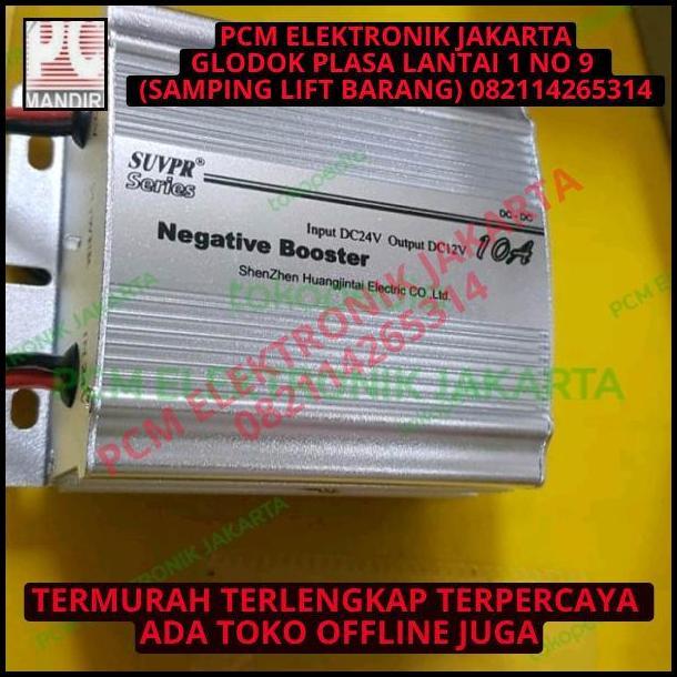 DISKON NEGATIVE BOOSTER DC TO DC 24VOLT 24 VOLT TO 12 12VOLT SUVPR 10 AMPERE 
