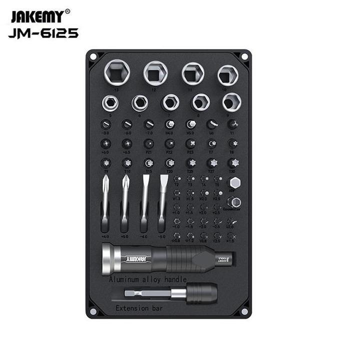 Jakemy Obeng Set Iphone P2 Kunci Sok Macbook Pro Air Torx JM-6125