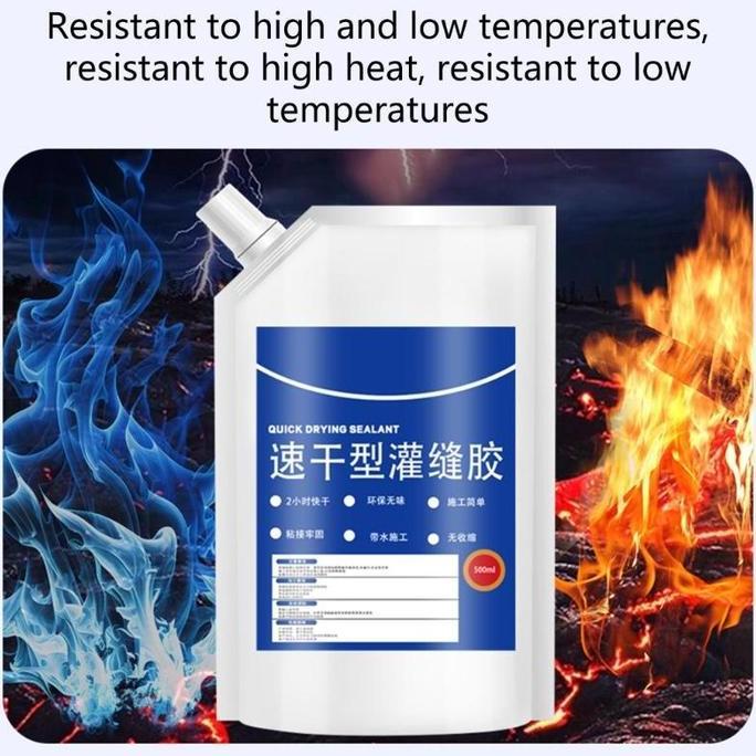 Lem Beton Sealer Pengisi Lubang Beton Anti Retak / Sealant Pengisi Celah Dinding Bocor Air