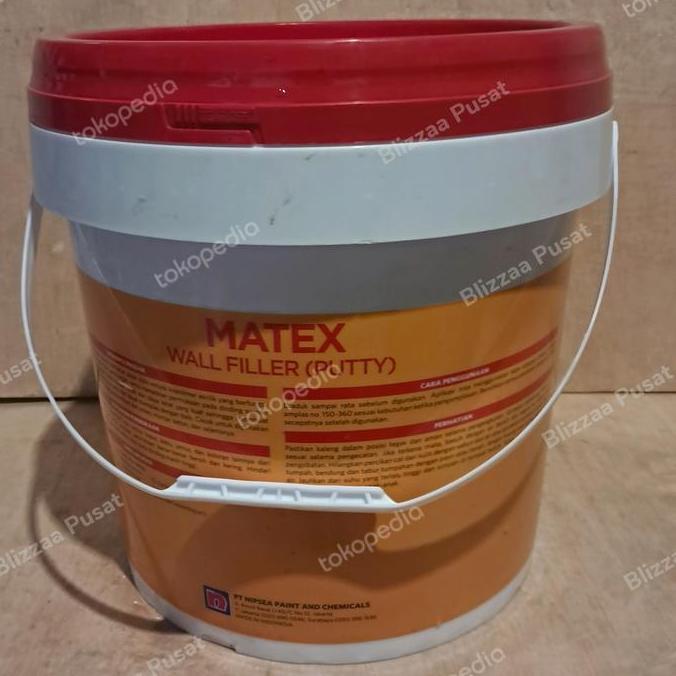 Promo Matex 20Kg Plamir Tembok Matex 20Kg Wall Putty Superwhite Nippon Paint