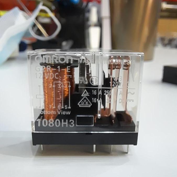 OMRON G2R-1-E / G2R1E / G2R DC12V DC24V PCB POWER RELAY 12VDC / 24VDC