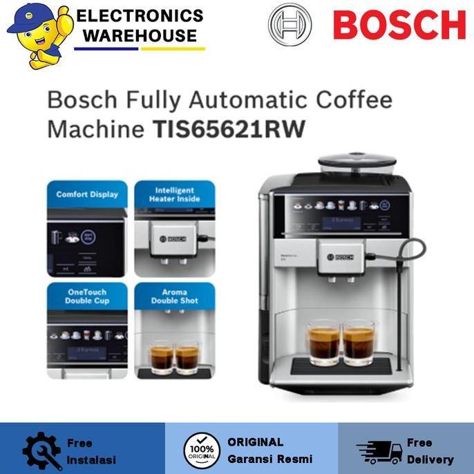 Bosch Built In Automatic Coffee Machine / Mesin Kopi TIS65621RW