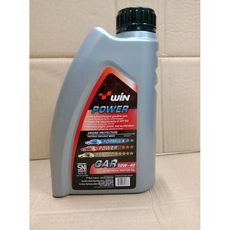 Keizai- Oli Mesin Win Power Car 10W-40 1L Sm 66654
