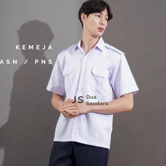 Termurah / Hot Sale Kemeja Asn Pria / Baju Asn / Baju Pemda / Kemeja Putih Pria / Kemeja Pemda Pria