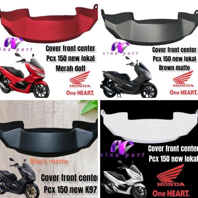 Cover Front Center Dagu Pcx 150 Lokal K97 2017 - 2019 Merah Dof Hitam Putih Coklat Doff