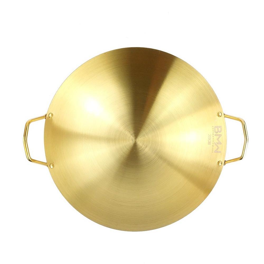 BEST SELLER JSS - WAJAN PREMIUM STAINLESS STEEL TEBAL WAJAN GOLD BMW PENGGORENGAN TEBAL 24, 26, 28 C