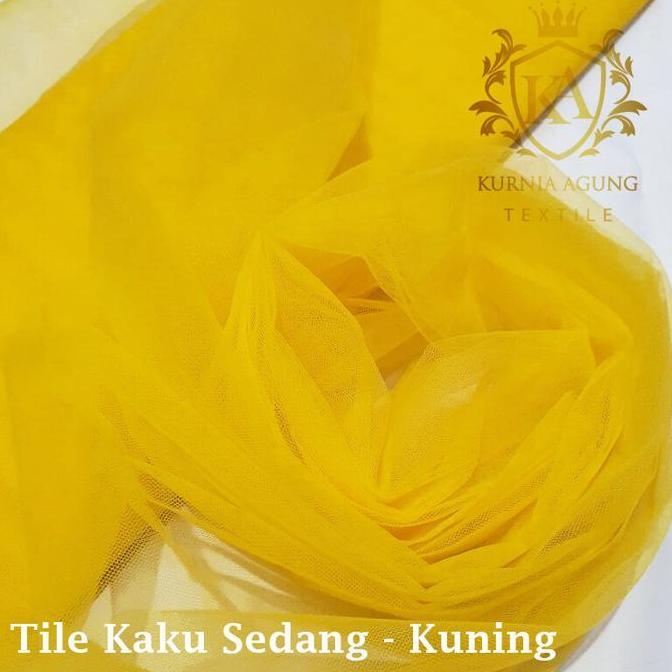 Kain Tile Souvenir Kantong Tille Toples Ukuran 50cm x 60cm Tanpa Serut Tile Hampers Dekorasi