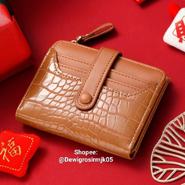 HOT DEALS (IMPORT KOREA) Dompet lipat wanita dompet kecil wanita dompet mini wanita dompet kartu wan